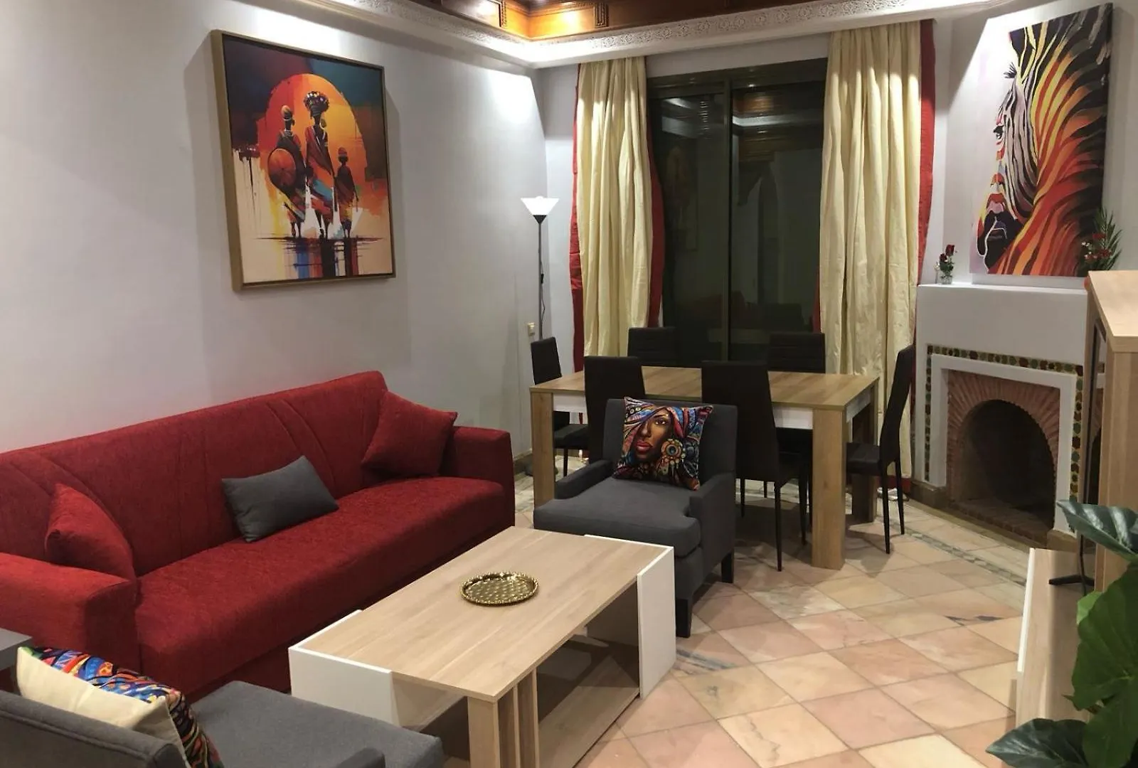 Appartement Colibri 3 Chambres Avec Piscine Marrakesh Apartment
